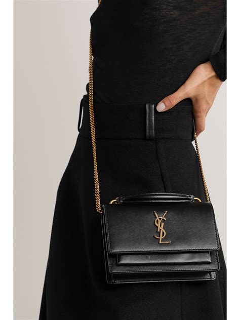 ysl side bag black